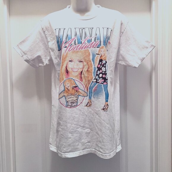Disney Tops - Hanna Montana-Miley Cyrus Vintage T Shirt-Disney Channel-Music-Multi Color-Med